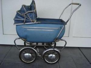 I HAVE A SWEET SMALL ANTIQUE DOLL PRAM