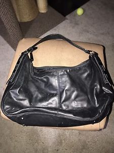 Leather hobo type purse