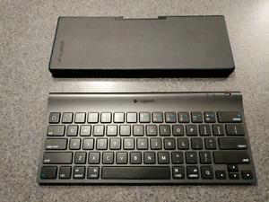 Logitech Bluetooth Tablet Keyboard with protective case