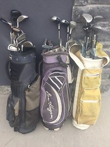 Lot of golf clubs $150