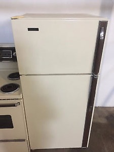 Matching Fridge and stove with range hood