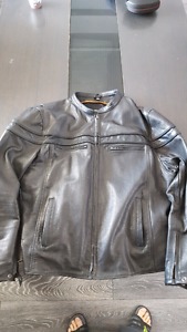 Mens xl leather riding jacket