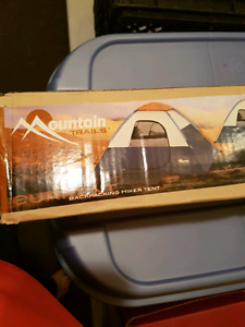 Never opened 2 person hiking tent