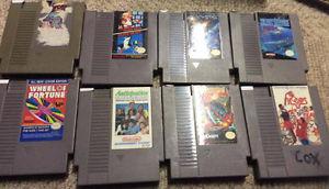 Nintendo NES With 2 Controllers and 8 Games!