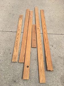 Oak baseboard