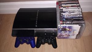 PS3 + ton of games and two controllers