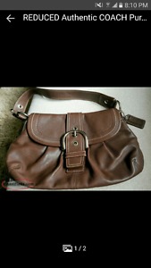 REDUCED Authentic COACH Purse