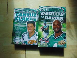 ROUGHRIDER CEREAL BOXES empty: DURANT / FANTUS