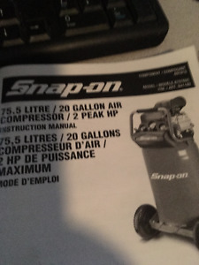 SNAPON AIR COMPRESSOR