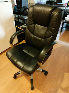 Sealy Posturepedic Leather Office Desk Chair