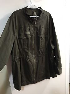Size 4x Army Green Jacket
