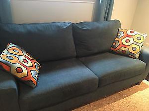 Sofa with Throw Cushions
