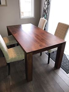 Solid Wood Table-MOVING SALE