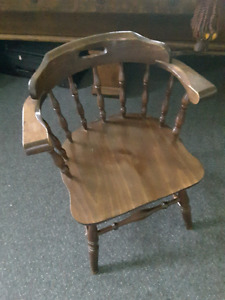 Solid wooden chairs (4)
