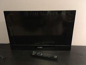 Sony small flatscreen television.