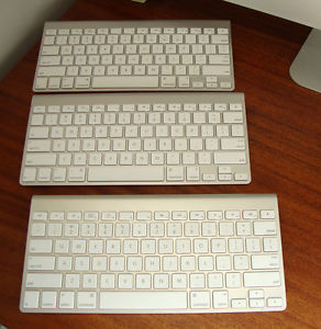 Three (3) Apple Bluetooth Keyboards