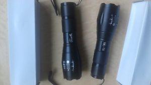 Two B New Cree flaslights,Hunter and fishermans delight