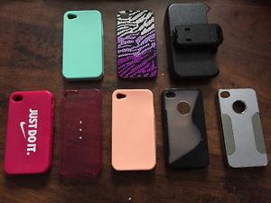 Various size iPhone cases