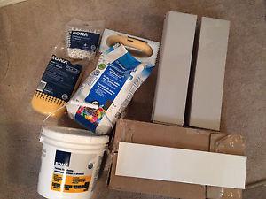 Wall tiles and brand new tiling supplies