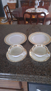 Wedgewood cup saucer and luncheon plates