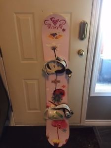 Women's Snowboard with Bindings $50