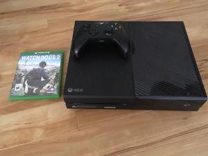 X Box One - with Watchdogs 2