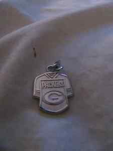 silver green bay packers pendant!