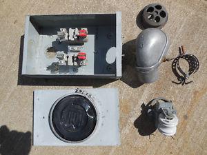 100 Amp Meter and Pieces