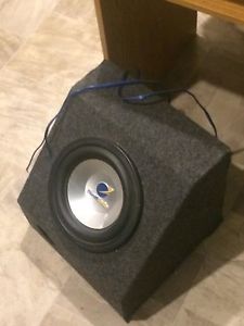 10in sub and amp