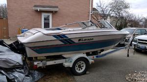 17ft Larson boat & trailer for sale- 2nd Owner
