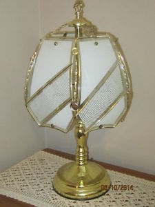 21 Inch Gold Plated Touch Lamp