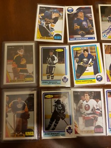 26 older hockey cards