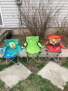 4 Kids Outdoor Chairs
