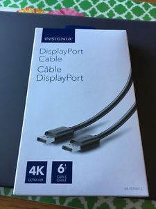 6' Display Port Cable