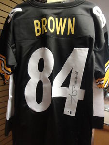 ANTONIO BROWN STEELERS JERSEY AUTOGRAPHED AUTHENTICATED
