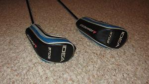 Adams Hybrids - 4 & 5 with head covers
