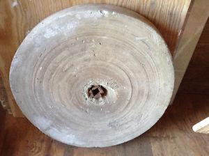 Antique Grinding Wheel