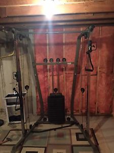 Body solid dual cable system home gym