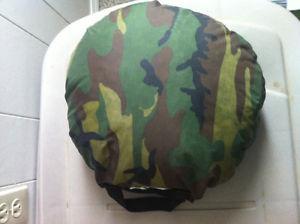 Camouflage Round Pail Pillow