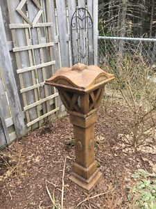 Cast Concrete Japanese Lantern