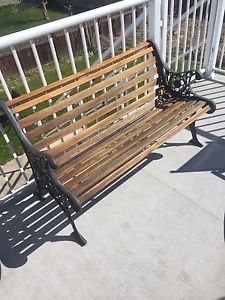 Cast Iron Outdoor Bench