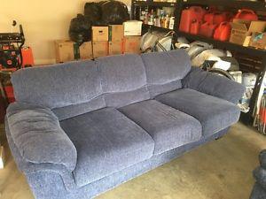 Complete Living Room Set - couch, loveseat, arm chair and TV