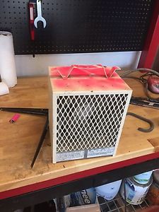 Construction heater used once