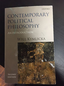 Contemporary Political Philosophy: An Introduction 2nd