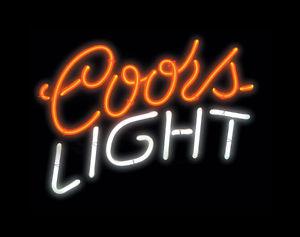Coors Light Neon Sign.