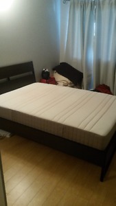Double bed frame and Mattress 350 OBO