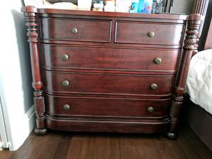 Executive Style Solid Wooden Dresser