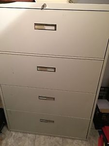 Filing Cabinet 4 drawers lockable