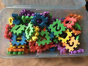 Foam letters and numbers
