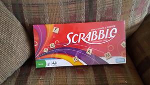 For sale: new scrabble game